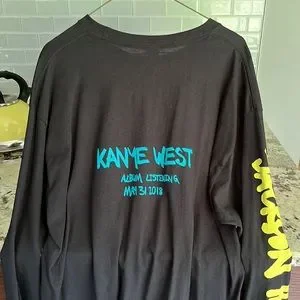 Shirts | Kanye West Wyoming Long Sleeve Xl Album Party Merch